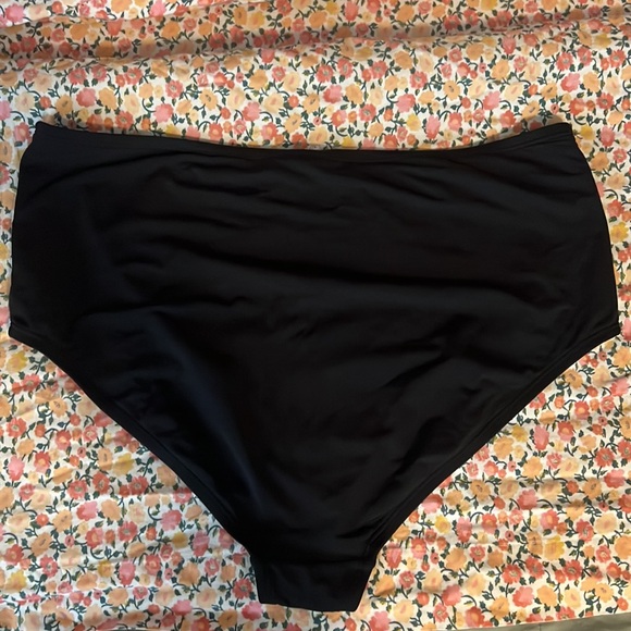 High-waisted Full Coverage Bikini Bottoms - Picture 2 of 3